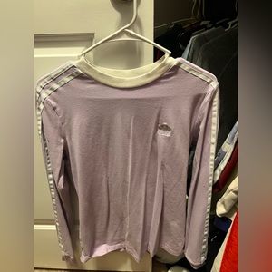 Purple adidas long sleeve